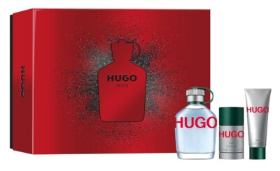 Hugo Boss Man EDT Gift Set - 125 ml Spray, 75ml Deodorant, 50ml Shower Gel NEW!