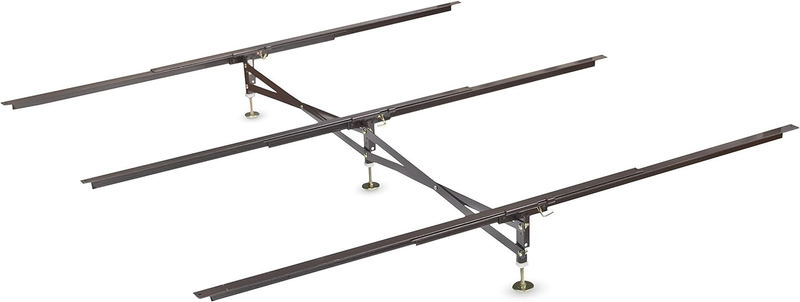 X-Support Bed Frame Support System, GS-3 XS Model - 3 Cross Rails and 3 Legs - S