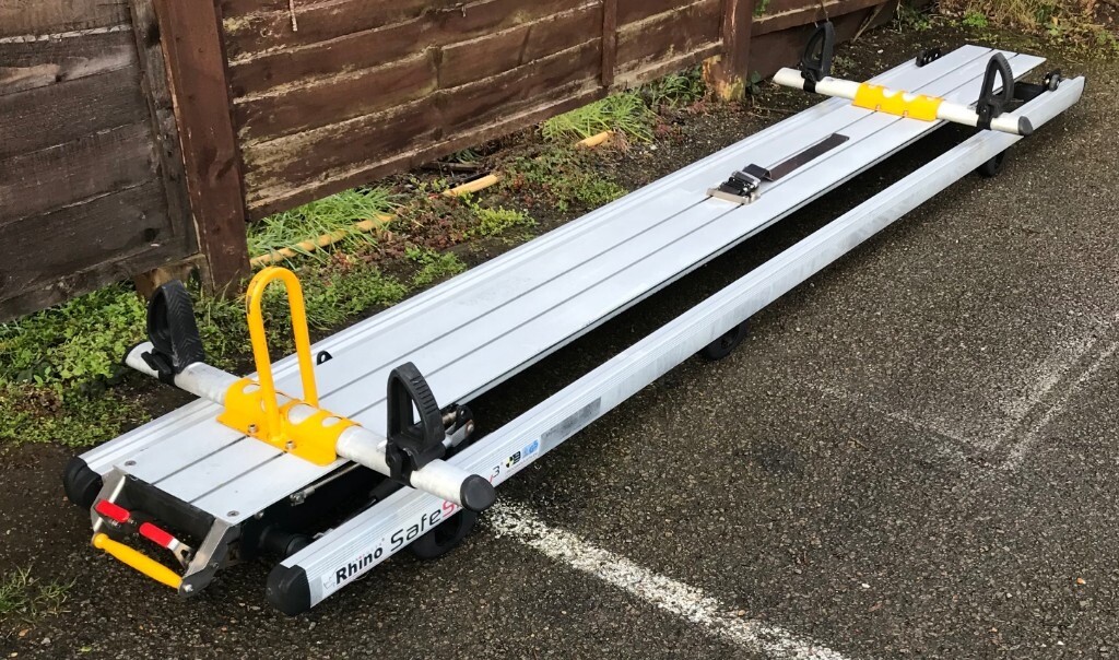 RHINO Safe Stow 3 Ladder Carrier Very Good Condition Includes