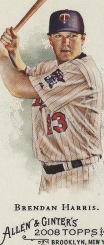 2008 Topps Allen & Ginter's - Brendan Harris #213
