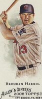 2008 Topps Allen & Ginter's - Brendan Harris #213