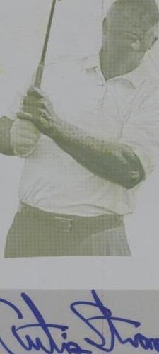 2011 Leaf Metal - Curtis Strange #BA-CS2