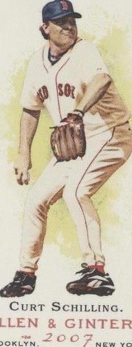 2007 Topps Allen & Ginter's - Curt Schilling #126