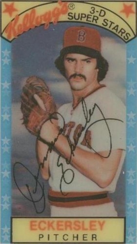 1979 Kellogg's 3-D Super Stars - Dennis Eckersley #9