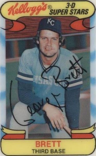 1978 Kellogg's 3-D Super Stars - George Brett #6