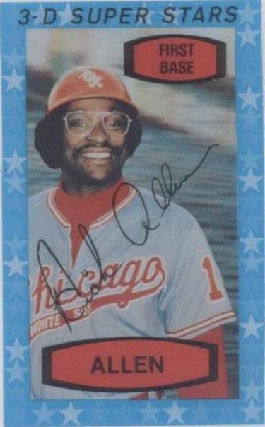 1975 Kellogg's 3-D Super Stars - Dick Allen #42