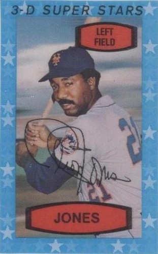 1975 Kellogg's 3-D Super Stars - Cleon Jones #21