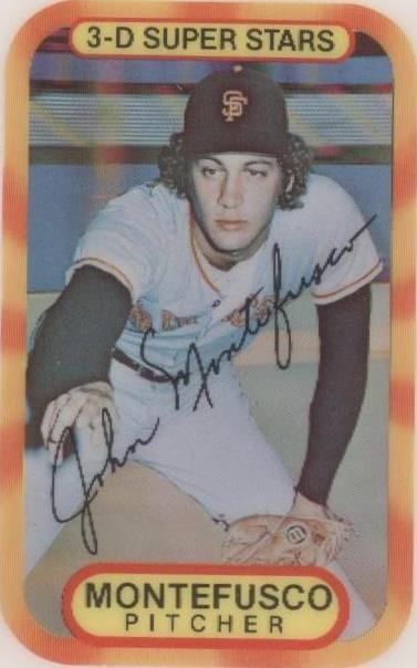 1977 Kellogg's 3-D Super Stars - John Montefusco #5