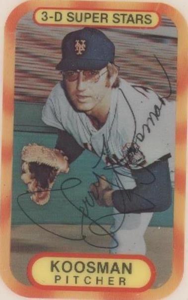 Kellogg's 1977 3-D Super Stars - Jerry Koosman #29