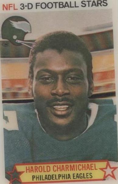 1980 Stop 'n Go NFL 3-D Football Stars Harold Carmichael #29