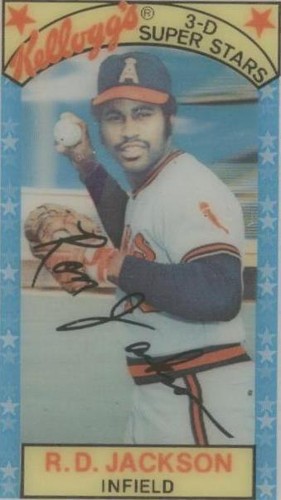 1979 Kellogg's 3-D Super Stars - Ron Jackson #59