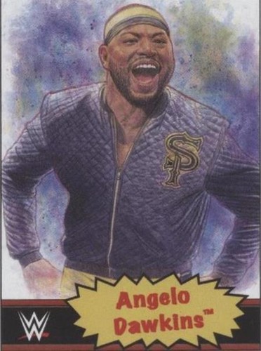 2021 Topps WWE Living Set - Angelo Dawkins #35