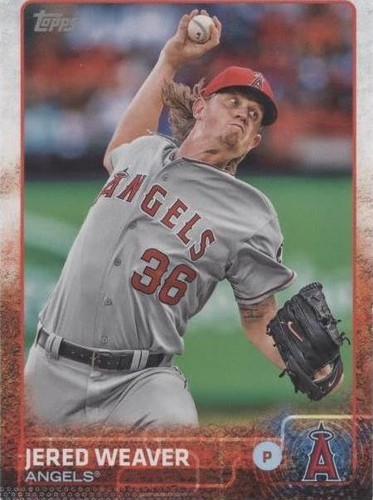 2015 Topps Mini - Jered Weaver #213