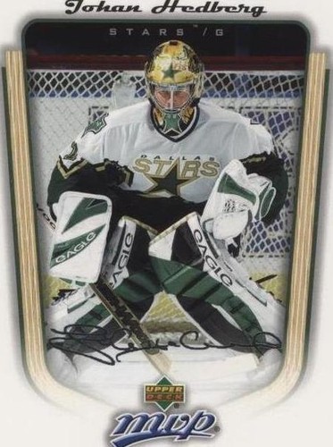2005-06 Upper Deck MVP - Johan Hedberg #136