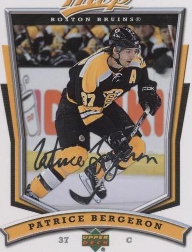 2007-08 Upper Deck MVP - Patrice Bergeron #41