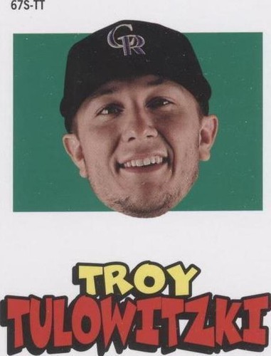 2012 Topps Archives - Troy Tulowitzki #67S-TT