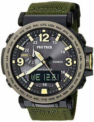 Casio Pro Trek Men's Tough Solar Triple Sensor 52mm Watch PRG-600YB-3