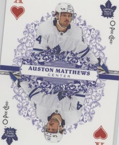 2022-23 O-Pee-Chee - Auston Matthews #ACE-HEARTS