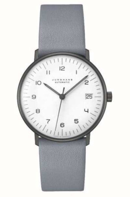 Junghans Max Bill Automatic Sapphire Glass 38mm Black & White 27/4007.02