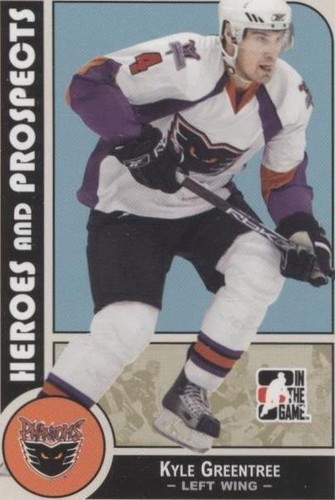 2008-09 In the Game Heroes and Prospects - Kyle Greentree #29