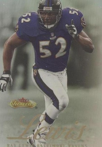 2000 Fleer Showcase Ray Lewis #36