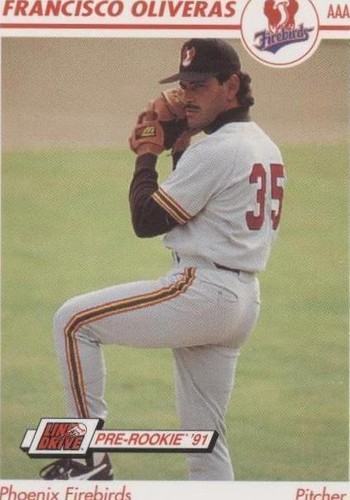 1991 Line Drive Pre-Rookie - Francisco Oliveras #387