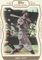 2008 Topps Sterling - Mel Ott #9