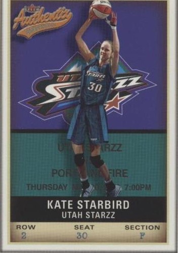2002 Fleer Authentix WNBA - Kate Starbird #42