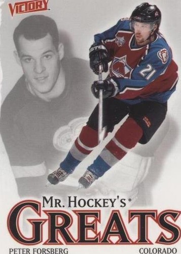 2001-02 Upper Deck Victory - Peter Forsberg #394