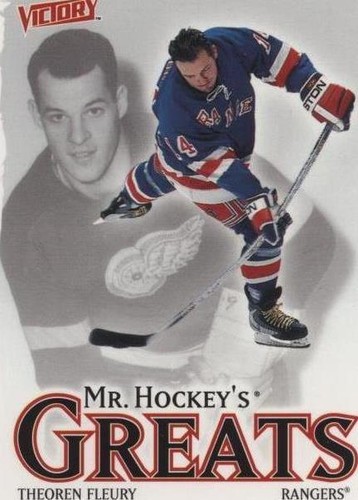 2001-02 Upper Deck Victory - Theoren Fleury #420