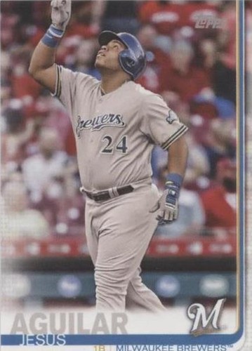2019 Topps Mini - Jesus Aguilar #287