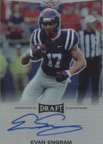 2016 Leaf Metal Draft Evan Engram #BA-EE1