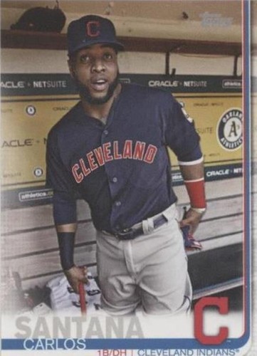 2019 Topps Mini - Carlos Santana #585
