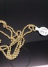 Pre-owned Rope Chain Brand Real 10k Yellow Gold  Necklace 22" Inch Men Women