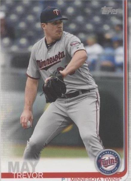 2019 Topps Mini - Trevor May #US196