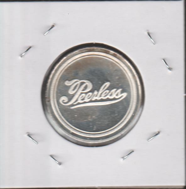 1904 Royal Tourist Car Auto Coin, .925 Sterling Silver, Proof