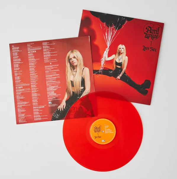 Avril Lavigne Love Sux ネオングリーン新品未使用 Avril Lavigne – Love Sux – Vinyl (Orange Translucent, LP