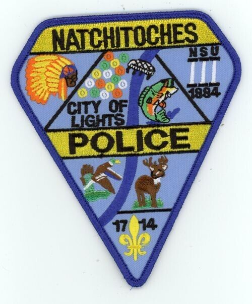 LOUISIANA NATCHITOCHES POLICE NICE PATCH SHERIFF