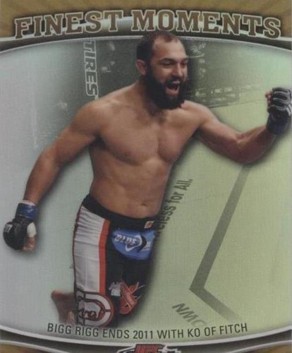 2012 Topps Finest UFC - Johny Hendricks #FM-JH