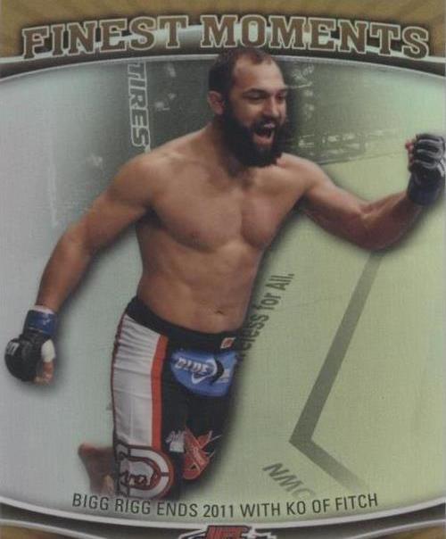 2012 Topps Finest UFC - Johny Hendricks #FM-JH