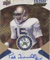 2017 Upper Deck Notre Dame 1988 Championship Pat Terrell #FIS-PT