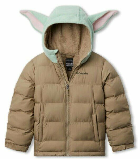 Columbia Star Wars Mandalorian The Child Baby Yoda Jacket Size 4T