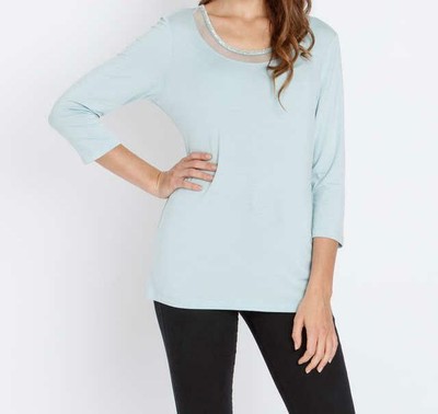 1.4432 Designer Shirt mit Perlenverzierung 