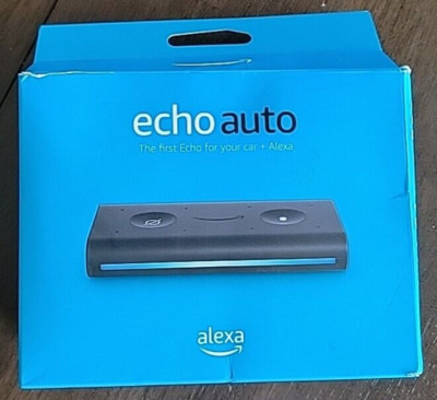 Echo Auto - Hands-free Alexa in your car with your phone Smart Assistant - Black
