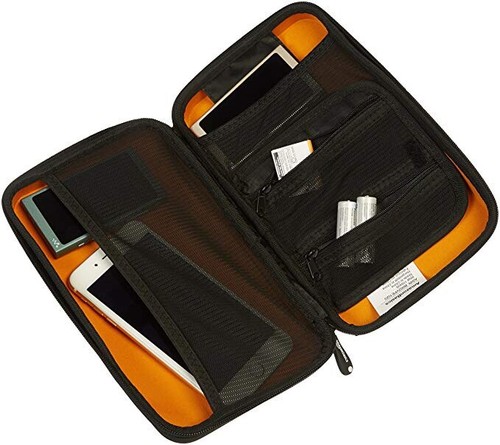 AmazonBasics Universal Travel Case for Small Electronics and Accessories, Black