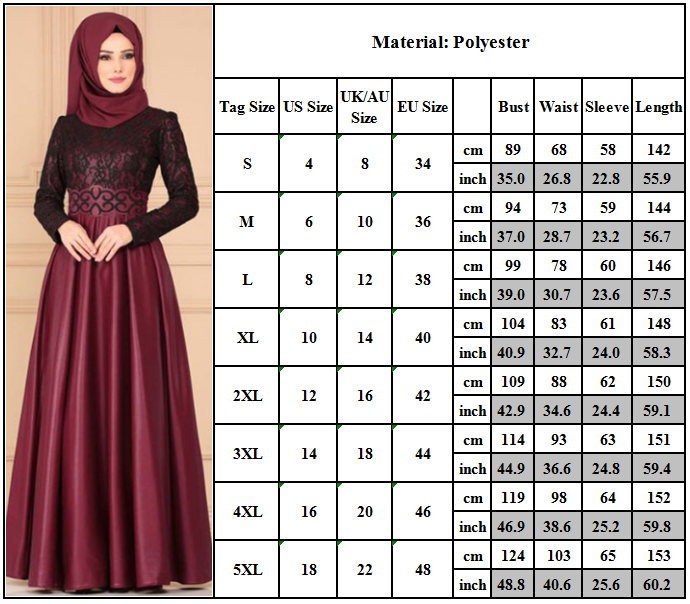 Damen Sommer Maxikleid Kaftan Robe Muslim Islamische Abaya Abendkleid Partykleid