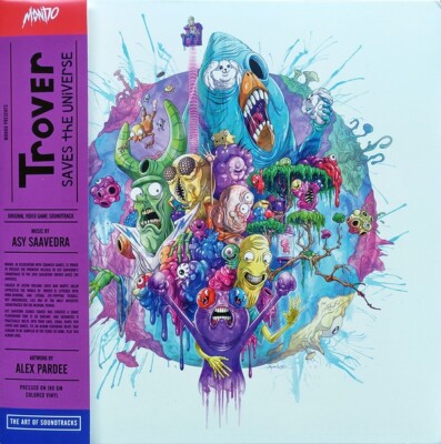 ASY SAAVEDRA Trover Saves The Universe (Video Game Soundtrack) LP NEW  Purple