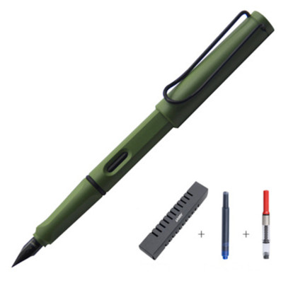 LAMY Safari Special Edition Series Matte green Color EF nib Fountain Pen