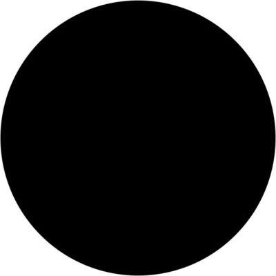 Circle Shape Vinyl Decal Car Bumper Sticker Window Art Laptop Direction sign Dot