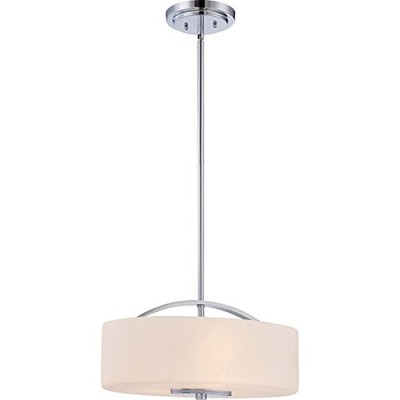 Illumina Direct TST0957G Dunnell 3-Light Pendant, Polished Chrome
